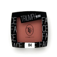 Blush blush, satin finish, tone 84 orange-pink