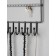 Organizer for jewelry "hanger", 37*25*5cm, black color