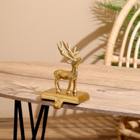 Souvenir with hook "Deer" aluminum 12x9x18 cm