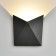 Wall lamp Elektrostandard, Batterfly LED 9 W, 75x170x170 mm, IP54, Black Color Black