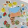 Stickers for creativity "Sports hobbies" embossing silver set 48 pcs 9x7x0.8 cm