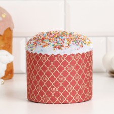 Paper forms for cupcake, muffins and kulich 