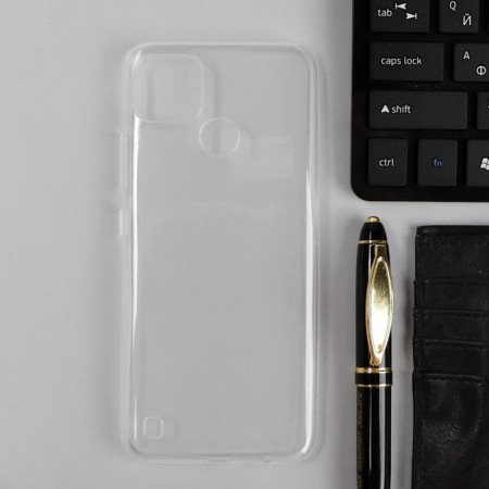 Realme C21Y, silicone, transparent case