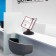 Demosystem desktop on 10 A4 panels, Brauberg "Solid", black