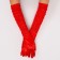 Carnival accessory - gloves with assembly, red color