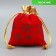 Gift sugar suction "with love", snowflakes, embossing, 10 x 12 cm +/- 1.5 cm, New Year
