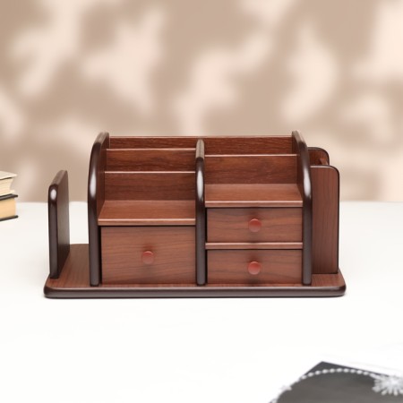Organizer 7 sections, with 3 drawers, 30*20*14cm-2