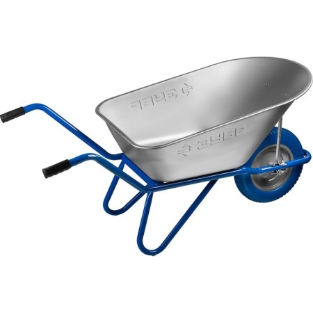Garden-building car, single-wheel: cargo/p 180 kg, volume of 90 liters-3