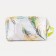 Lightning cosmetic bag, green color