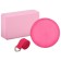 Sangh yoga set: block, belt, ball, pink color