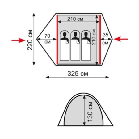 TRAMP TRAMP TRT-098, SWIFT 3 (V2), green tent-5