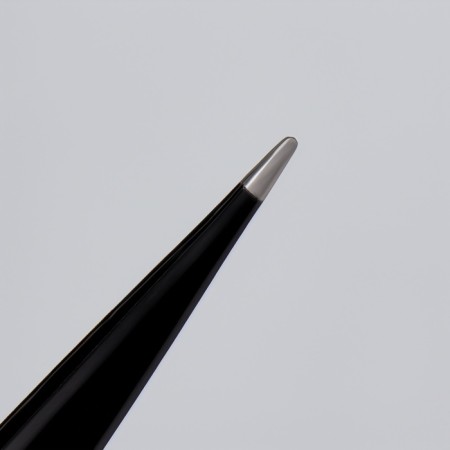 Pinzet pointed, 9 cm, black color-2