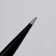 Pinzet pointed, 9 cm, black color