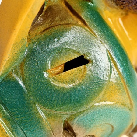 Piggy bank "Snake in the color jug" 23x25x18cm-3
