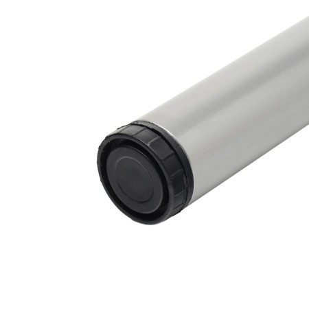 Support adjustable for the table, round, silver D-50mm-2