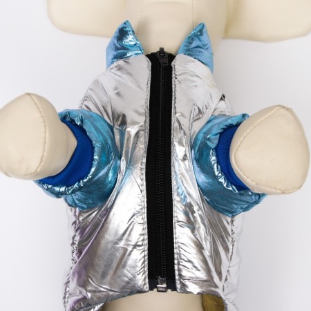 Kombinson "Shine", size 14 (DS 32 cm, OG 42 cm, Osh 31 cm), silver-blue-4
