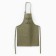 Apron Ethel "Home", green color, 60x75 cm, 50%HL, 50%flax