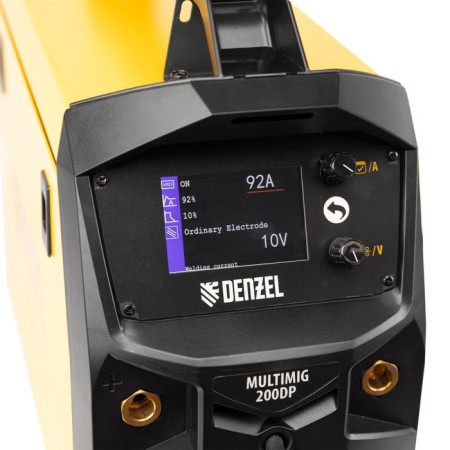 Welding apparatus inverter. Denzel 94313, semi -automatic. Welding Multimig-200DP, PV 80%, 200 A 982088-7