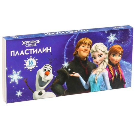 Plasticine 16 colors 240 g "Cold heart"-2