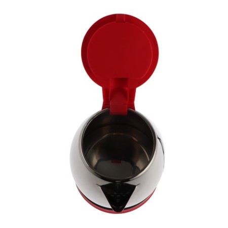 Electric kettle Homestar HS-1028, metal, 1.8 l, 1500 watts, silver-red-4