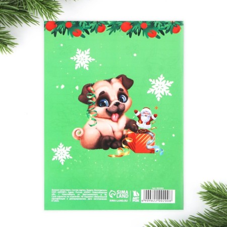 New Year. Block-Antistress A6, 12l "Magic Winter"-5