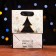 Laminated "Symbolic Christmas tree" 11.5 x 14.5 x 6 cm