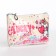 Lightning cosmetic bag, beige color