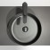 Comforty 78728MB platform, round, black matte color