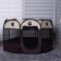 Animal aviary, tent, 8 walls, 70 x 40 cm, brown