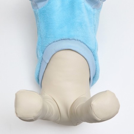 Folder for animals "Chamomile", Velsoft, Size M, Blue (DS 28, Osh 24, OG 38 cm)-3