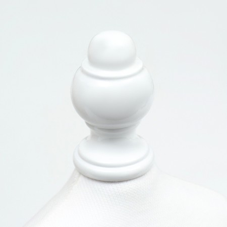 Animal clothing mannequin, textile, height 41 cm, OG 32 cm, from 25 cm, white-5