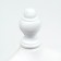 Animal clothing mannequin, textile, height 41 cm, OG 32 cm, from 25 cm, white