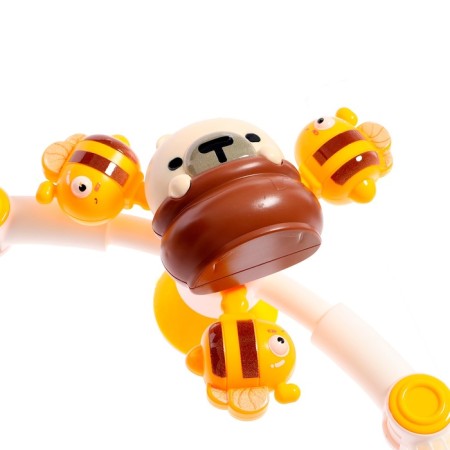 Arc on the crib and stroller "Bee Dancing"-13