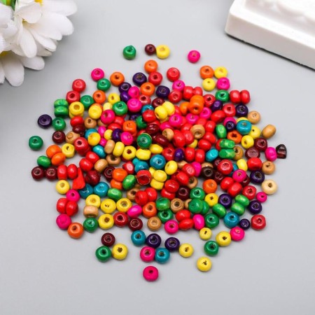 Beads for creativity tree "Multi -colored" set of 20 g 0.4x0.4 cm
