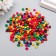 Beads for creativity tree "Multi -colored" set of 20 g 0.4x0.4 cm