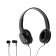 Hoco W24 headphone set, wired, overhead + vacuum, wired, golden