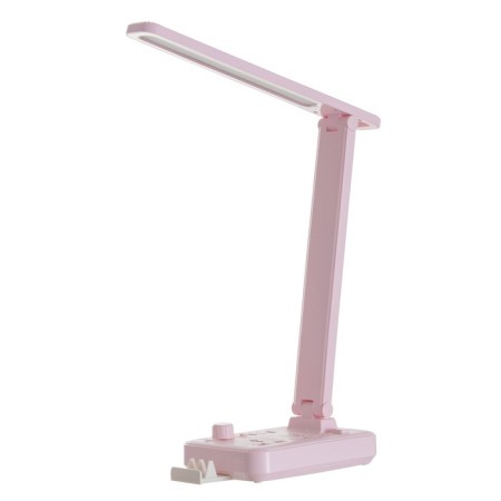 Board Lamp "ERA" LED 8W 3000K-6000K Dimmer 2 rosett 2xUSB2.0 Pink 10x28x33cm Risalux 946-13