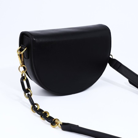 Сумка-мессенджер на молнии, цвет чёрный-1