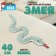 Soft toy "Snake" with print, 40 cm, color mix