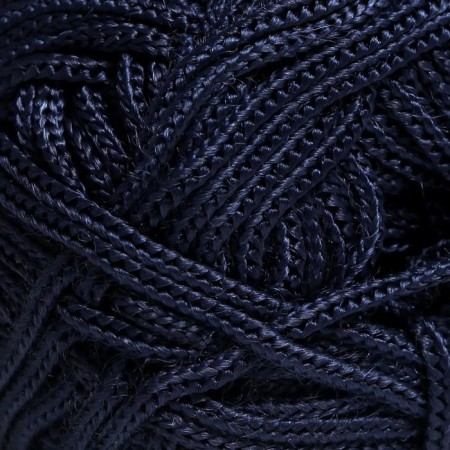 Yarn "Macrame Macrama" 100% polyester 130m/90g (162 blue)-2