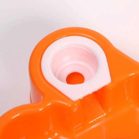 Double Divisive "Association" under the bottle, 26x11.5x4.5 cm, orange-3