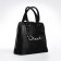 Female bag Textura, tout, average size, black color
