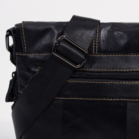 Male bag, Fidelio Largo, black color-4