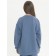 Sweatshirt for girls, height 128 cm, dark gray color