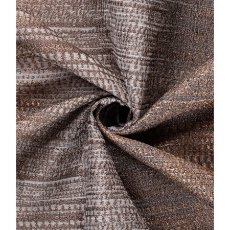 Curtain "Shine", size 150x260 cm, truffle color