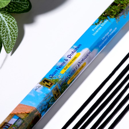 Incense Zed Black "Cleansing and Protection of the House", 20 sticks to the pack, hexagon-1