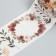Adhesive tape Paper "Autumn flowers" width 5.4 cm winding 3 m 5.4x3.8x3.8 cm