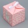 Gift folding box, packaging, “best mom”, 12 x 12 x 12 cm