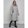 Coat insulated winter female, size 44, color gray color