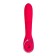 Vibrator with clitoral and vacuum stimulations Jos Doobl, 20 cm, silicone, pink color